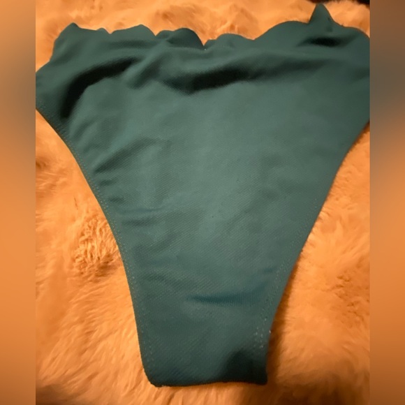 ZAFUL high waisted bikini swimsuits with scalloped trim - Picture 4 of 11